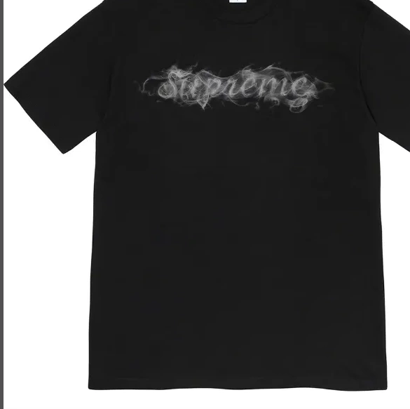 M T-shirt S Smoke Short XL Opening 19FW Logo Black Season Tee L sleeved Smoke White 0529